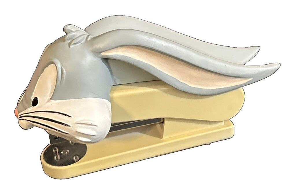 Vintage Bugs Bunny Stapler Warner Brothers Studios 1997 Pre-Owned EUC